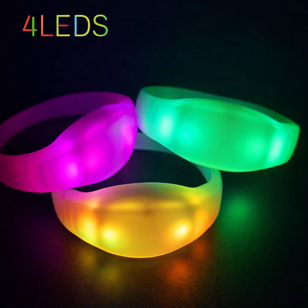 TLW-SRC102 4 LED Silicone Wristband