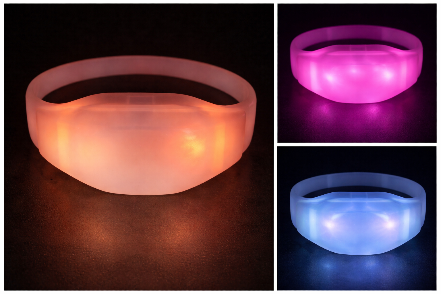 TLW-SRC203 Silicone LED Wristband